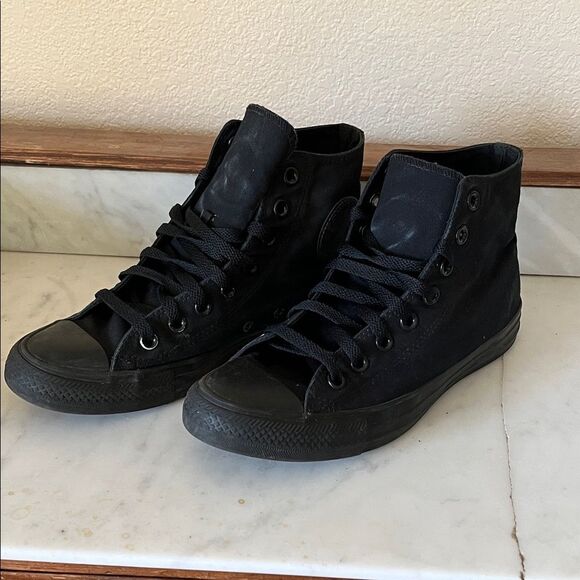 Unisex Converse Chuck Taylor All Star Hi Black | Chicago  Converse Chuck Taylor All Star High-Top Sneaker - Black Monochrome M 7.5 W 9.5